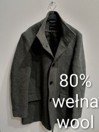Płaszcz męski wełna wełniany 2XL