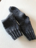 Skarpety robione na drutach, roz. 44-45 handmade