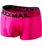 Bokserki męskie JOCKMAIL neon z drobnej siateczki L