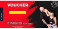 Voucher na wakacyjny kurs samoobrony dla młodzieży