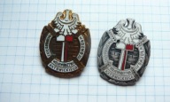 Odznaki za zasługi dla Katowic 2 szt