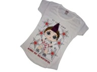 BLUZKA DZIEWCZĘCA MAGICZNE CEKINY R.104 (3-4 LATA)