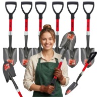 SAPERKA OSTRA TRZON WŁÓKNO GŁOWICA Z HARTOWANEJ SATLI WYSOKOŚĆ 680MM 750G