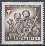 AUSTRIA - 1969 r- MiNr. 1293** Armia Austriacka żołnierze