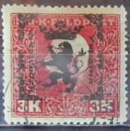 Austria stary znaczek z nadrukiem Ukraina (1/31