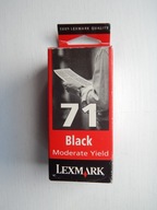 Tusz Lexmark 71 Czarny 15MX971E ORYGINALNY