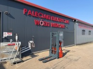 Paleciak elektryczny Linde 390 cm 1200 kg wózek Linde L 12 paleciak linde