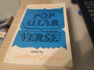 GEOFFREY GRIGSON - THE FABER BOOK OF POPULAR VERSE