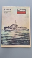 Mały Modelarz 8-9/1989 Ścigacz Okrętów Podwodnych KRONSZTAD (nierozcięty)