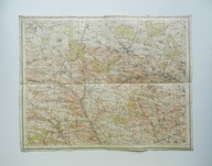 MIECHÓW, KSIĄŻ WIELKI - ORYGINALNA MAPA, SZTABÓWKA WP WIG, MAPNIK 1939