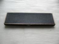 SZCZERBIEC MIECZ KORONACYJNY stary NOŻYK DO ROZCINANIA KOPERT W PUDEŁKU PRL