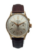 ZŁOCONY MĘSKI ZEGAREK SOFIOR SWISS MADE CHRONOGRAPH LATA 40-TE - UNIKAT