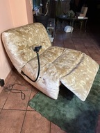 Nowy miękki regulowany elektrycznie fotel ze stojakiem pod smartfona