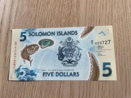 Wyspy Salomona - 5 dolarów - UNC