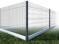 Ogrodzenia panelowe panel ogrodzeniowy ogrodzenie grafit panele 3D fi4 fi5