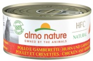 Almo Nature karma mokra krewetka 0,15 kg