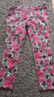 Spodnie rurki w kwiaty RAINBOW roz 44/46 nowe
