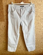 Bawełniane spodnie z kryształkami