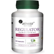 Aliness REGULATOR HOMOCYSTEINY 60 kapsułek Witamina B2 B6 TMG