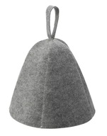 CZAPKA FILCOWA DO SAUNY OCHRONNA SZARA UNIWERSALNA