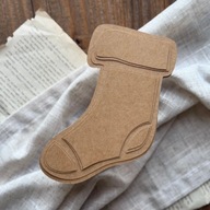 Obracana baza kartka świąteczny but | List do Świętego Mikołaja DIY