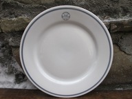 PRL - Płaski Talerz Obiadowy_SPOŁEM__LUBIANA PRL