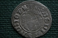 Hennig Sharpenberg 1424–1448 AD szyling Ryga Zakon Kawalerów Mieczowych
