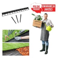 OBRZEŻE TRAWNIKOWE OGRODOWE 45MM BORDER 10M + 30 KOTEW