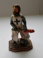 Figurka kolekcjonerska rycerza krzyżackiego wysokość 8,5 cm