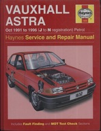 Vauxhall Astra HAYNES Service and Repair Manual Steve Rendle and Finn