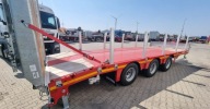 MAX Trailer 3 osiowa przyczepa tridem najazdy hydrauliczne jednoczesciowe
