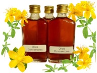 OLIWA DZIURAWCOWA HEMOROIDY TRĄDZIK OPARZENIA BÓL BIELACTWO PRZEBARWIENIA