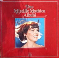 MIREILLE MATHIEU-Das album 3 Lp winyl +ksiazka /M/doskonale na prezent!
