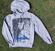 Bluza męska Hoodie kieszenie popiel r. L/54