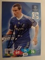 Karta panini autograf Bundesliga Schalke Champions League Christian Clemens