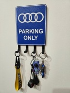 Wieszak na klucze AUDI parking only
