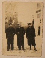 KRAKÓW - Zdjęcie przy Ratuszu w Krakowie, CIEKAWA, STARA, MAŁA FOTOGRAFIA