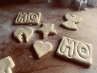 Foremki do wycinania ciast Piernik 5szt świąteczne