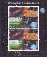 2004 Kosmiczna historia Ziemi Fi arkusik 4012-15 **