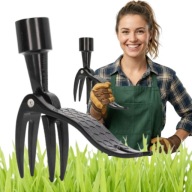 NARZĘDZIE DO WYRYWANIA CHWASTÓW OGRODOWYCH 5 PAZURÓW DO OGRODU TRWAŁE MOCNE