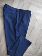 Polskie spodnie męskie 2XL po czyszczeniu wełna eleganckie kant pas102