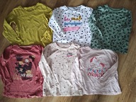 Bluzeczki r 110 dla dziewczynki