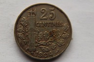 25 CENTIMES 1904 R. FRANCJA - CJ980