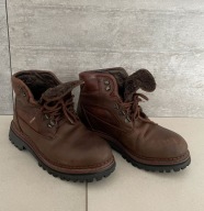 Lan-Kars Buty Trapery unisex skórzane ocieplane roz 38 wkład 24 cm