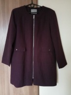 Elegancki Płaszcz przejściowy burgund VERO MODA r. XL