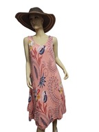 LIBERTY SUKIENKA w kwiaty z falbaną 38/40