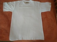 T-shirt męski biały klasyczny r. XL