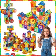 KLOCKI KONSTRUKCYJNE – ZESTAW 100 DUŻYCH ELEMENTÓW EDUKACYJNYCH DLA DZIECI