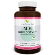 Suplement diety Medverita N-5 Nukleotydy witamina C 120 kaps.