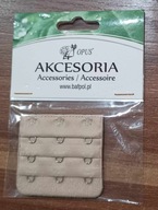 PRZEDŁUŻKA ZAPIĘCIA BIUSTONOSZA 3 RZĘDY BEŻOWA